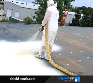 عزل فوم اسطح بأحد رفيدة